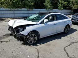 Salvage cars for sale at Exeter, RI auction: 2019 Hyundai Sonata Limited