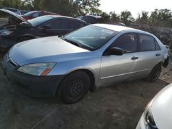 2006 Honda Accord Value en venta en Baltimore, MD