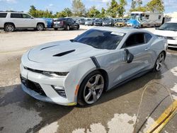 Chevrolet salvage cars for sale: 2018 Chevrolet Camaro SS