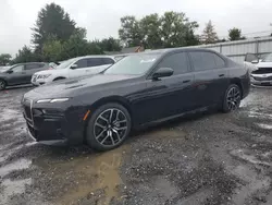 Salvage cars for sale at auction: 2024 BMW 740 I