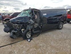 Salvage trucks for sale at Wilmer, TX auction: 2022 Chevrolet Express G2500