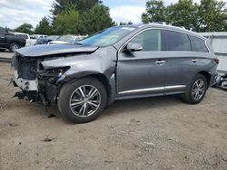 Salvage cars for sale at Finksburg, MD auction: 2019 Infiniti QX60 Luxe