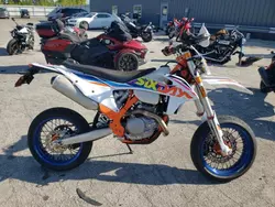 Salvage motorcycles for sale at Dyer, IN auction: 2022 KTM 500 EXC-F SIX Days