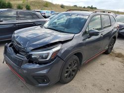 Salvage cars for sale at Littleton, CO auction: 2021 Subaru Forester Sport