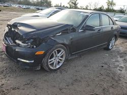 Salvage cars for sale at Riverview, FL auction: 2014 Mercedes-Benz C 250