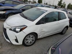 Toyota salvage cars for sale: 2018 Toyota Yaris L