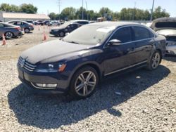 Salvage cars for sale at Columbus, OH auction: 2015 Volkswagen Passat SEL