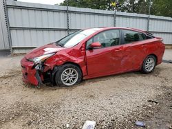 Salvage cars for sale at Austell, GA auction: 2017 Toyota Prius