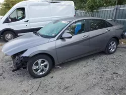 Salvage cars for sale at Candia, NH auction: 2021 Hyundai Elantra SE