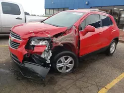 Salvage cars for sale at Woodhaven, MI auction: 2016 Chevrolet Trax 1LT