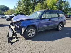 Subaru salvage cars for sale: 2003 Subaru Forester 2.5X