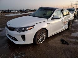 Vehiculos salvage en venta de Copart Elgin, IL: 2017 KIA Optima SXL