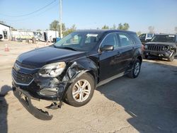 Salvage cars for sale at Pekin, IL auction: 2017 Chevrolet Equinox LS