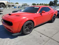 Salvage cars for sale at Sacramento, CA auction: 2022 Dodge Challenger R/T Scat Pack