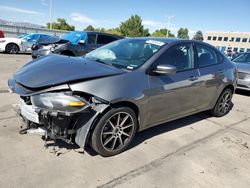 Salvage cars for sale at Littleton, CO auction: 2013 Dodge Dart SXT