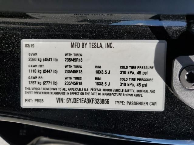 2019 Tesla Model 3