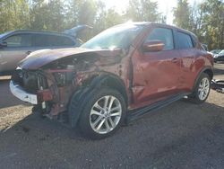 Salvage cars for sale at Cookstown, ON auction: 2015 Nissan Juke S