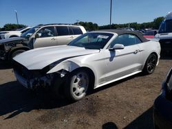 Salvage cars for sale at East Granby, CT auction: 2015 Ford Mustang