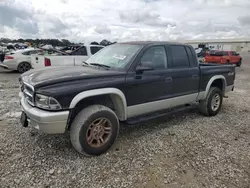 Salvage cars for sale at Madisonville, TN auction: 2003 Dodge Dakota Quad SLT