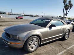 Salvage cars for sale at Van Nuys, CA auction: 2005 Ford Mustang