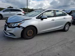 Chevrolet salvage cars for sale: 2017 Chevrolet Cruze LS