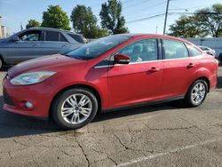 Salvage cars for sale from Copart Moraine, OH: 2012 Ford Focus SEL