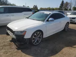 Audi s5/rs5 salvage cars for sale: 2009 Audi S5 Quattro