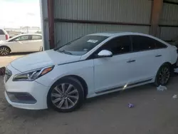 Salvage cars for sale at Houston, TX auction: 2017 Hyundai Sonata Sport