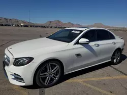 Salvage cars for sale at North Las Vegas, NV auction: 2017 Mercedes-Benz E 300