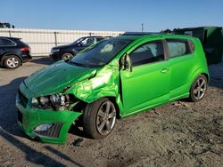 Salvage cars for sale from Copart Fredericksburg, VA: 2015 Chevrolet Sonic RS