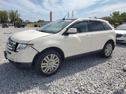 Salvage cars for sale at Barberton, OH auction: 2008 Ford Edge Limited