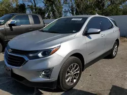 Salvage cars for sale at Bridgeton, MO auction: 2020 Chevrolet Equinox LT