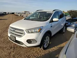 Ford salvage cars for sale: 2018 Ford Escape SE