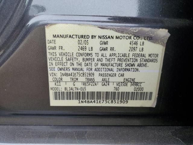 2005 Nissan Maxima SE