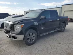 Salvage cars for sale at Kansas City, KS auction: 2017 Nissan Titan SV