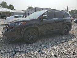 Salvage cars for sale at Prairie Grove, AR auction: 2019 Toyota Highlander SE