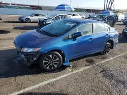 Salvage cars for sale at Van Nuys, CA auction: 2015 Honda Civic EX