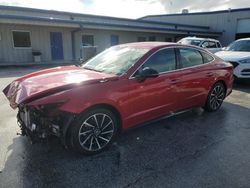 Vehiculos salvage en venta de Copart Fort Pierce, FL: 2020 Hyundai Sonata SEL Plus