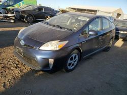 Salvage cars for sale at Brighton, CO auction: 2012 Toyota Prius