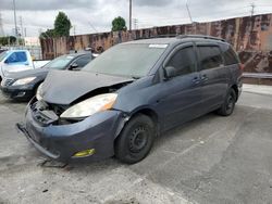 Salvage cars for sale at Wilmington, CA auction: 2006 Toyota Sienna CE