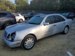 Mercedes-Benz e 430 salvage cars for sale: 1999 Mercedes-Benz E 430