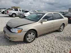 Salvage cars for sale at Taylor, TX auction: 2003 Toyota Avalon XL