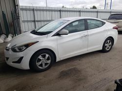 Salvage cars for sale from Copart Fort Wayne, IN: 2015 Hyundai Elantra SE