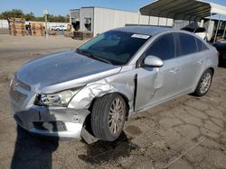 Salvage cars for sale at Fresno, CA auction: 2011 Chevrolet Cruze ECO