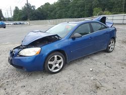 Salvage cars for sale at Savannah, GA auction: 2006 Pontiac G6 GT