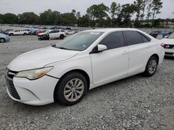 Toyota salvage cars for sale: 2016 Toyota Camry LE