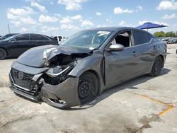 Salvage cars for sale at Grand Prairie, TX auction: 2020 Nissan Sentra S