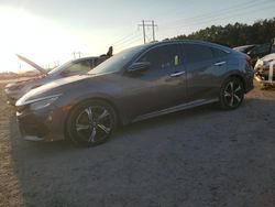 Salvage cars for sale at auction: 2017 Honda Civic Touring