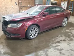 2015 Chrysler 200 S en venta en Ebensburg, PA