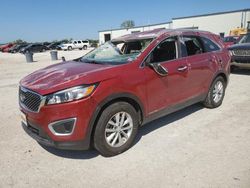 Salvage cars for sale at Kansas City, KS auction: 2018 KIA Sorento LX